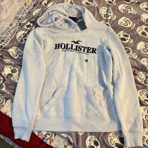 Hollister hoodie light blue new with tag